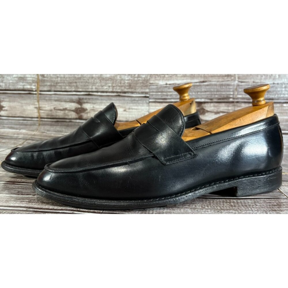 ALLEN EDMONDS Lafayette leather loafers dress shoes size 10 D color black